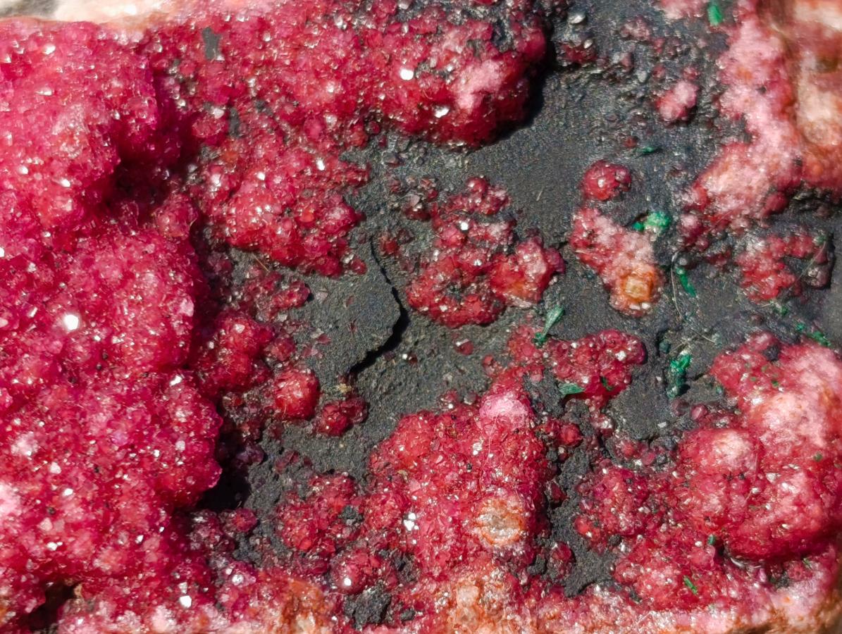 Natural Salrose Cobaltoan Dolomite Specimens with Heterogenite x 2 From Kakanda, Congo - Toprock Gemstones and Minerals 