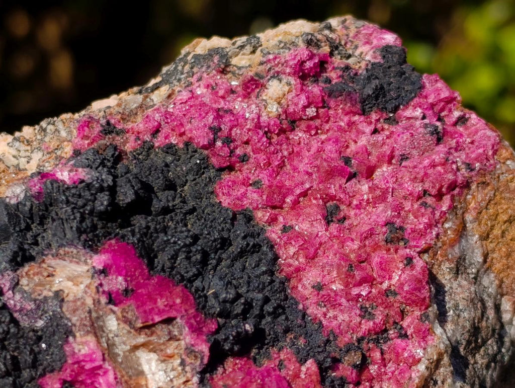 Natural Salrose Cobaltoan Dolomite Specimens with Heterogenite x 2 From Kakanda, Congo - Toprock Gemstones and Minerals 