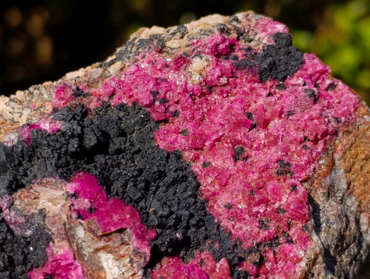Natural Salrose Cobaltoan Dolomite Specimens with Heterogenite x 2 From Kakanda, Congo - Toprock Gemstones and Minerals 