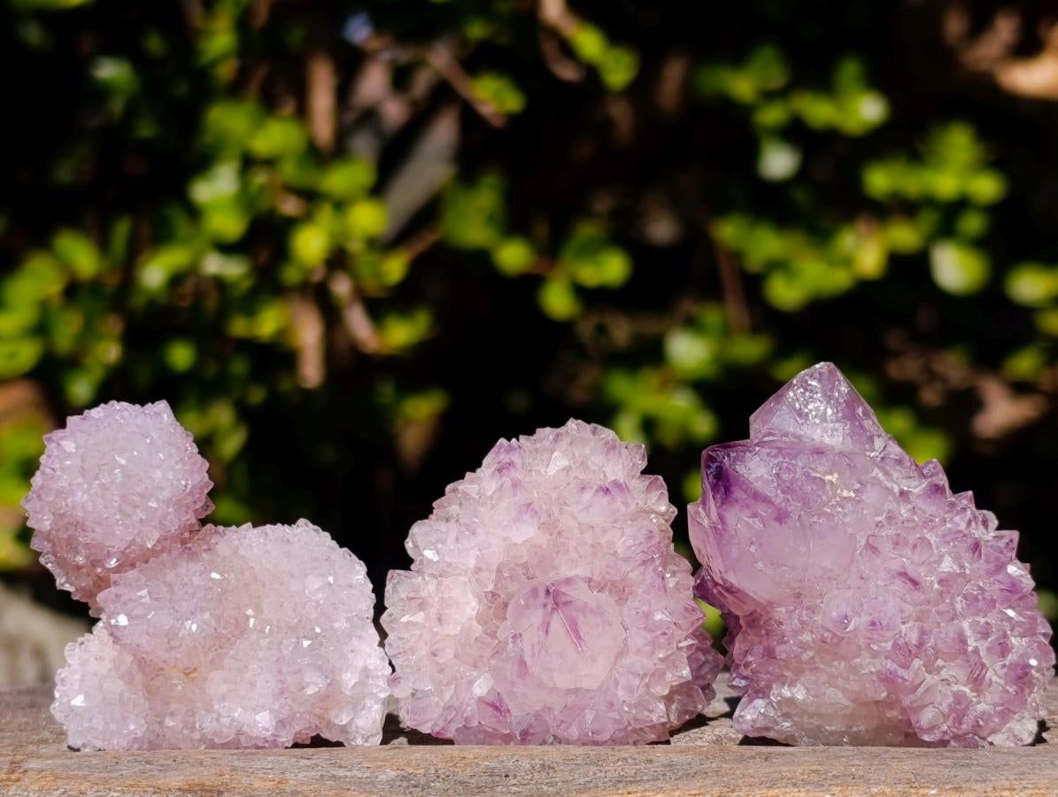 Natural Spirit Amethyst Crystals and Clusters x 70 From Boekenhouthoek, South Africa - Toprock Gemstones and Minerals 