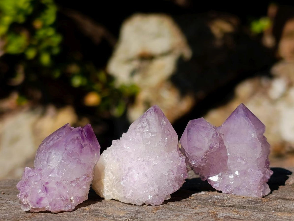 Natural Spirit Amethyst Crystals and Clusters x 70 From Boekenhouthoek, South Africa - Toprock Gemstones and Minerals 