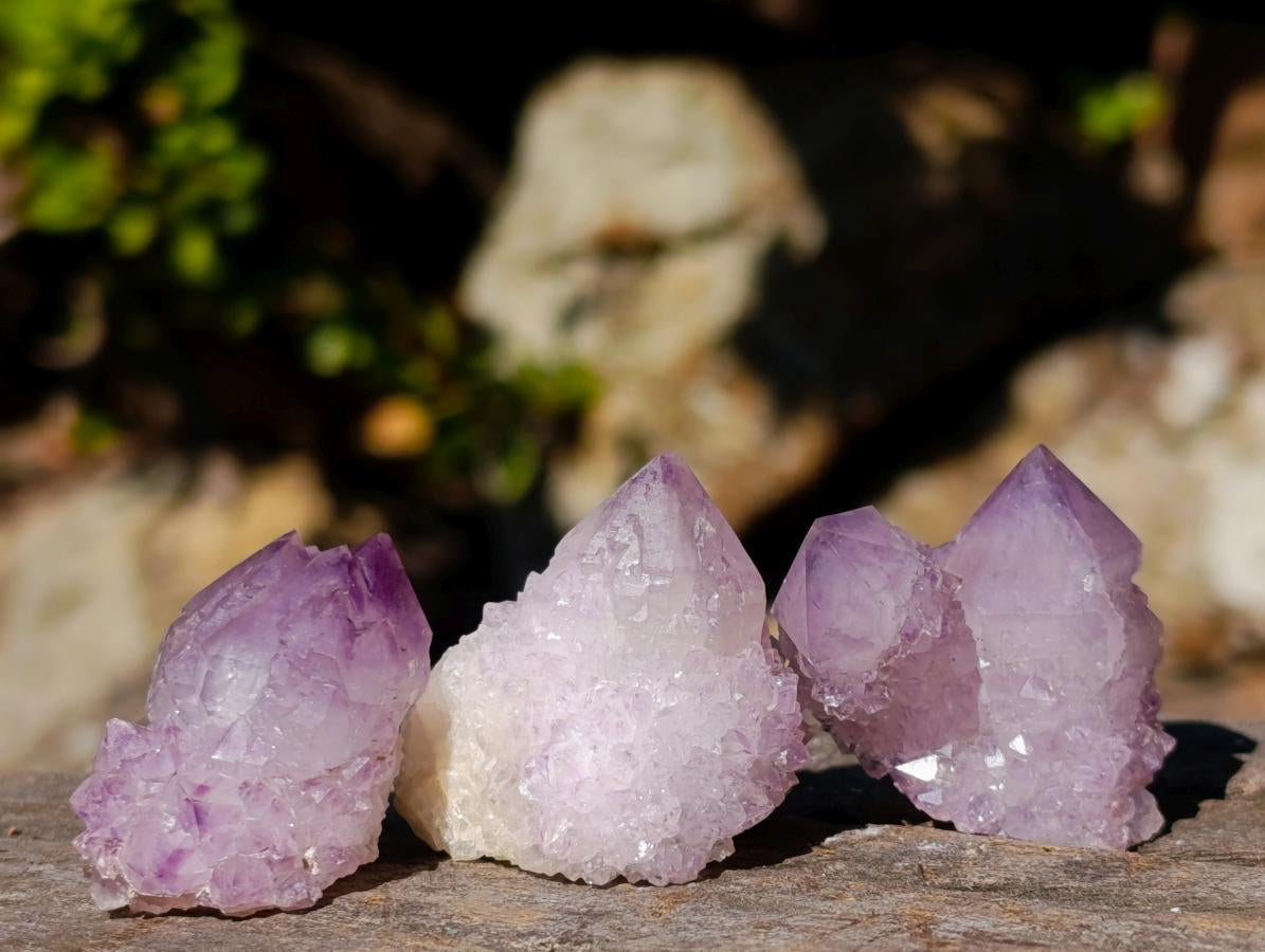 Natural Spirit Amethyst Crystals and Clusters x 70 From Boekenhouthoek, South Africa - Toprock Gemstones and Minerals 