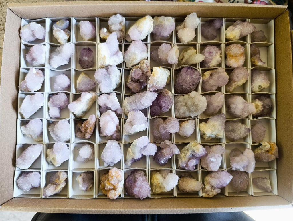 Natural Spirit Amethyst Crystals and Clusters x 70 From Boekenhouthoek, South Africa - Toprock Gemstones and Minerals 