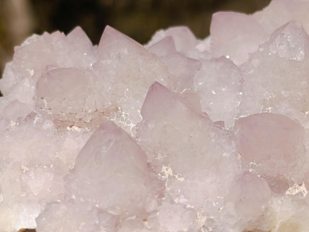 Natural Lilac Drusy Spirit Amethyst Finger Clusters x 4 From Boekenhouthoek, South Africa - Toprock Gemstones and Minerals 