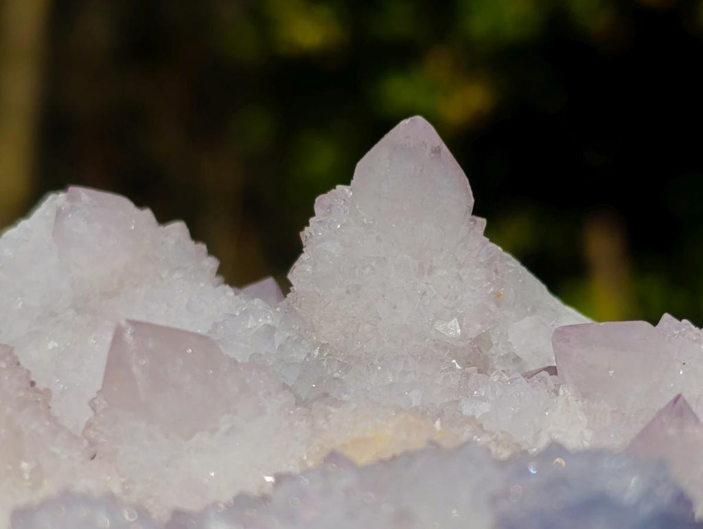 Natural Lilac Drusy Spirit Amethyst Finger Clusters x 4 From Boekenhouthoek, South Africa - Toprock Gemstones and Minerals 