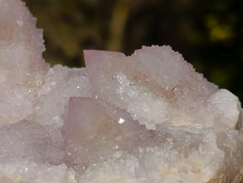 Natural Lilac Drusy Spirit Amethyst Finger Clusters x 4 From Boekenhouthoek, South Africa - Toprock Gemstones and Minerals 