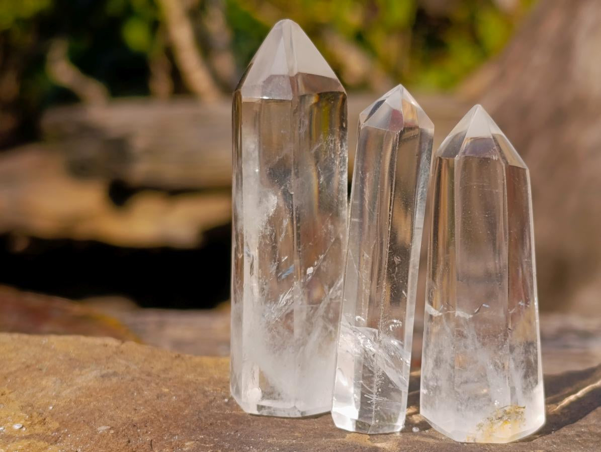 Polished Mixed Multi Mineral Crystals x 20 From Madagascar - Toprock Gemstones and Minerals 