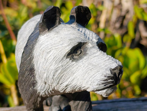 Hand Made Large Panda Wonderstone Carving x 1 From Zimbabwe - Toprock Gemstones and Minerals 