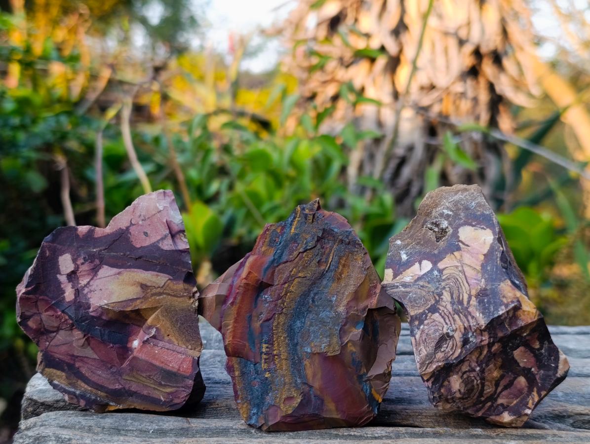 Natural Nguni Jasper Cobbed Specimens x 12 From Northern Cape, South Africa - Toprock Gemstones and Minerals 