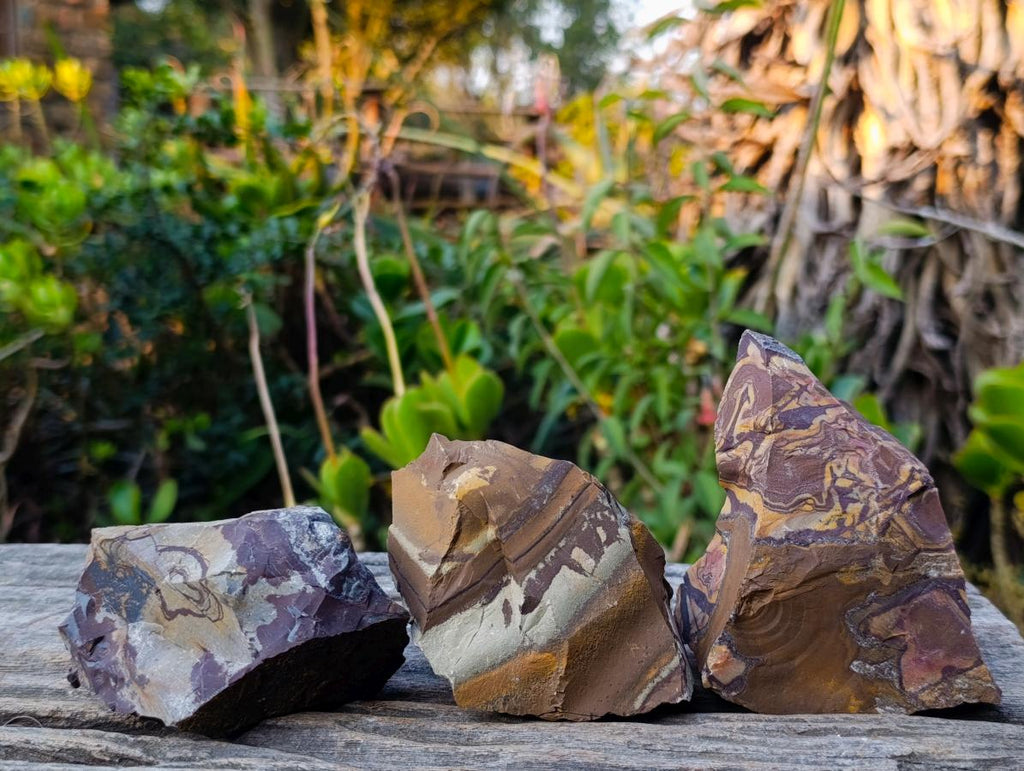 Natural Nguni Jasper Cobbed Specimens x 12 From Northern Cape, South Africa - Toprock Gemstones and Minerals 