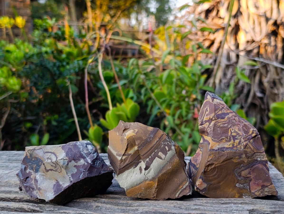 Natural Nguni Jasper Cobbed Specimens x 12 From Northern Cape, South Africa - Toprock Gemstones and Minerals 