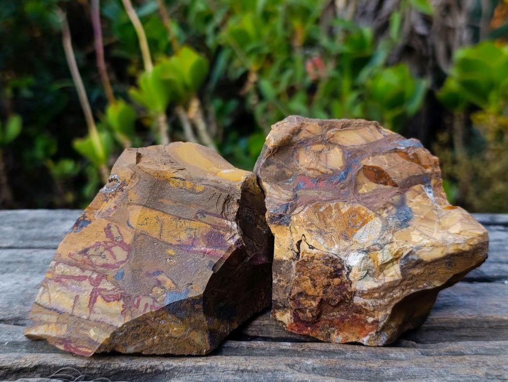 Natural Nguni Jasper Cobbed Specimens x 12 From Northern Cape, South Africa - Toprock Gemstones and Minerals 