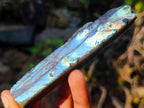 Polished One Side Labradorite Slices x 24 From Madagascar - Toprock Gemstones and Minerals 