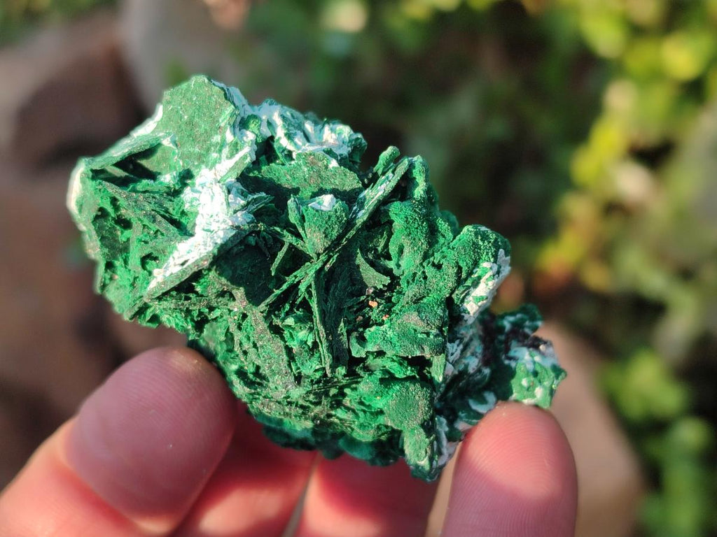 Natural Rare Malachite Pseudomorph Specimens with Associated x 6 From Kolwezi, Congo - Toprock Gemstones and Minerals 