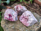 Natural Spherocobaltite Specimens x 20 From Musonoi Mine, Congo