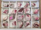 Natural Spherocobaltite Specimens x 20 From Musonoi Mine, Congo