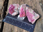 Natural Spherocobaltite Specimens x 20 From Musonoi Mine, Congo