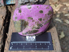 Polished Stichtite Standing Display Pieces and Free Forms x 4 From Barberton, South Africa - Toprock Gemstones and Minerals 