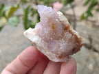 Natural Drusy Spirit Amethyst Clusters x 24 From Boekenhouthoek, South Africa
