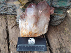 Natural Red Hematoid Quartz Clusters x 2 From Karoi, Zimbabwe