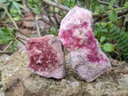 Natural Spherocobaltite Specimens with Heterogenite x 4 From Musonoi Mine, Congo