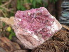 Natural Spherocobaltite Specimens with Heterogenite x 4 From Musonoi Mine, Congo