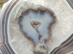 Polished One Side Red Shashe River Agate Slices x 2 From Shashe River, Zimbabwe