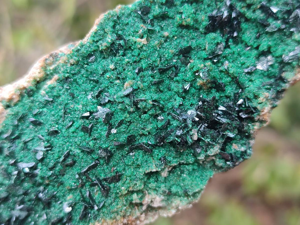 Natural Rare Crystalline Malachite Specimens x 6 From Tenke Fungurume, Congo