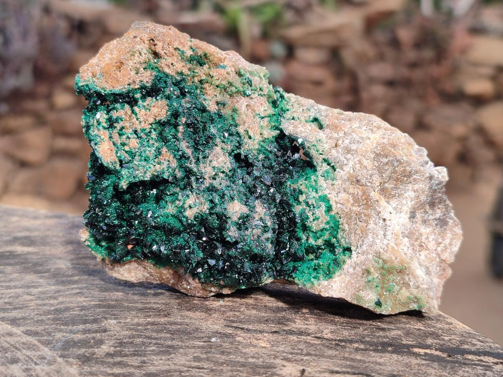 Natural Rare Crystalline Malachite Specimens x 6 From Tenke Fungurume, Congo