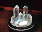 Polished Quartz Crystals with Inclusions x 35 From Madagascar