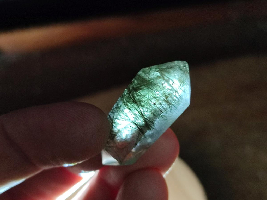 Polished Quartz Crystals with Inclusions x 35 From Madagascar
