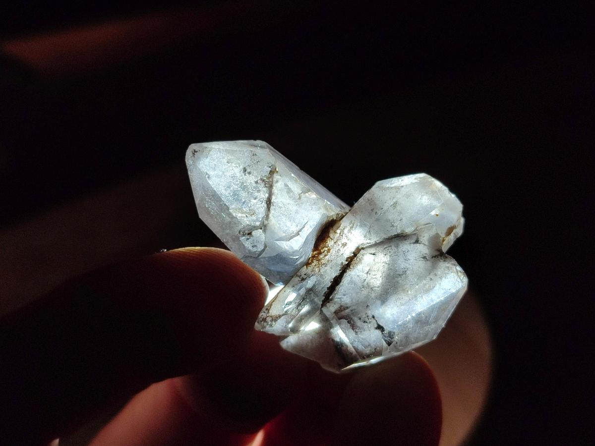 Polished Quartz Crystals with Inclusions x 35 From Madagascar