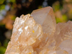 Natural Cascading White Phantom Smokey Luena Quartz Clusters x 6 From Luena, Congo - Toprock Gemstones and Minerals 