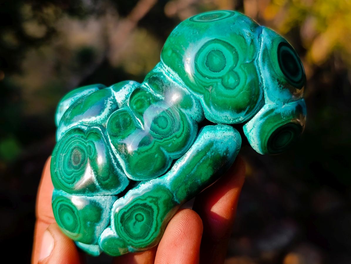 Polished Malacolla Free Forms x 6 From Kulukuluku, Congo - Toprock Gemstones and Minerals 