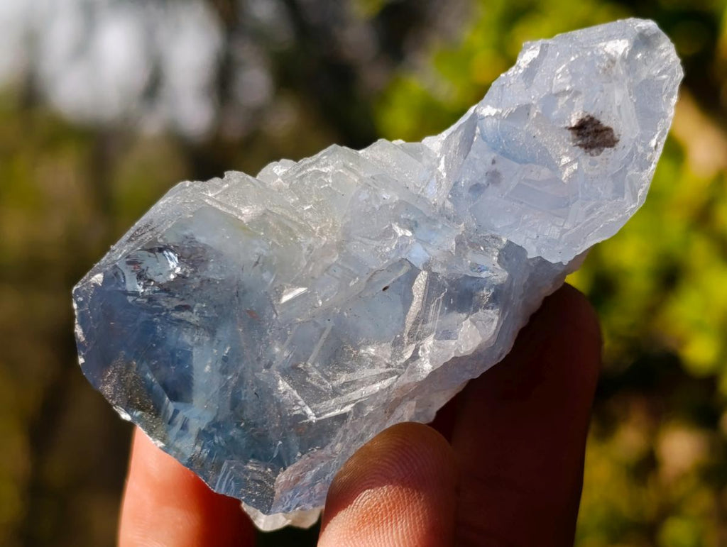 Natural Mini Blue Celestite Specimens x 47 From Sakoany, Madagascar - Toprock Gemstones and Minerals 