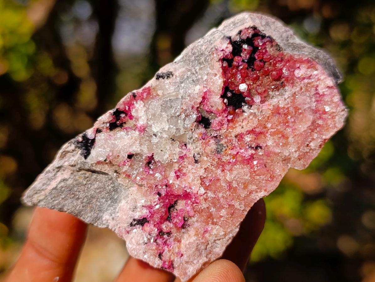 Natural Spherocobaltite Specimens with Heterogenite x 6 From Musonoi Mine, Congo - Toprock Gemstones and Minerals 