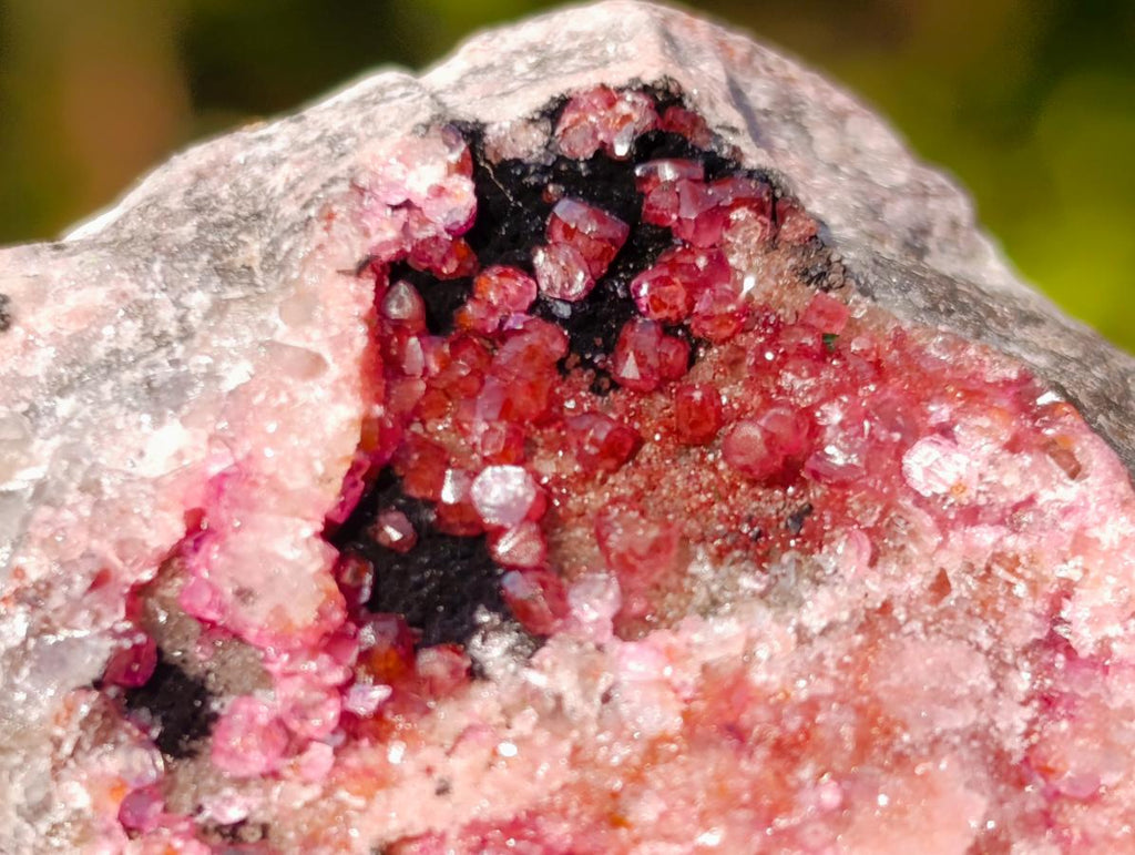 Natural Spherocobaltite Specimens with Heterogenite x 6 From Musonoi Mine, Congo - Toprock Gemstones and Minerals 