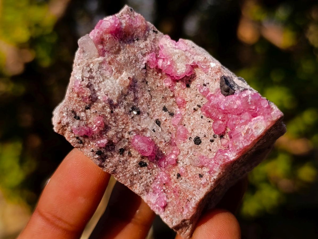 Natural Spherocobaltite Specimens with Heterogenite x 6 From Musonoi Mine, Congo - Toprock Gemstones and Minerals 
