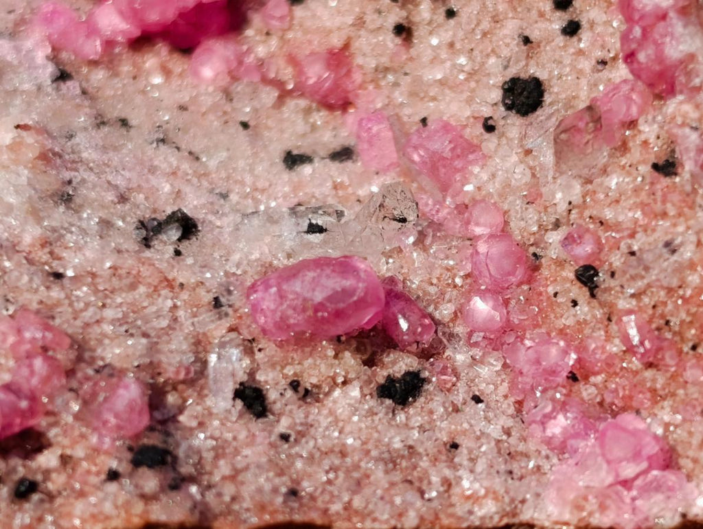 Natural Spherocobaltite Specimens with Heterogenite x 6 From Musonoi Mine, Congo - Toprock Gemstones and Minerals 