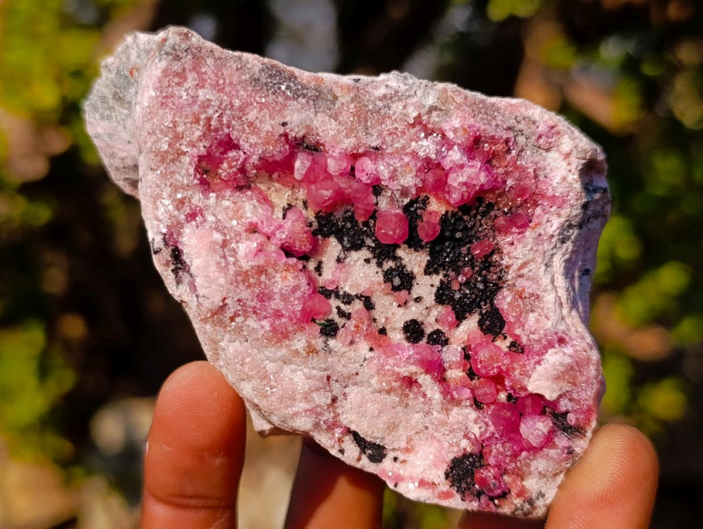 Natural Spherocobaltite Specimens with Heterogenite x 6 From Musonoi Mine, Congo - Toprock Gemstones and Minerals 