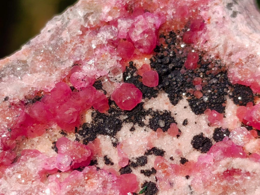 Natural Spherocobaltite Specimens with Heterogenite x 6 From Musonoi Mine, Congo - Toprock Gemstones and Minerals 
