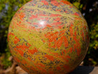 Polished XL Unakite Sphere x 1 From Messina, South Africa - Toprock Gemstones and Minerals 
