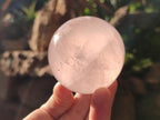 Polished Gemmy Star Rose Quartz Spheres x 6 From Ambatondrazaka, Madagascar - Toprock Gemstones and Minerals 