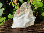 Natural Blue Lace Agate Geode Specimens x 6 From Nsanje, Malawi - Toprock Gemstones and Minerals 