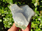 Natural Blue Lace Agate Geode Specimens x 6 From Nsanje, Malawi - Toprock Gemstones and Minerals 
