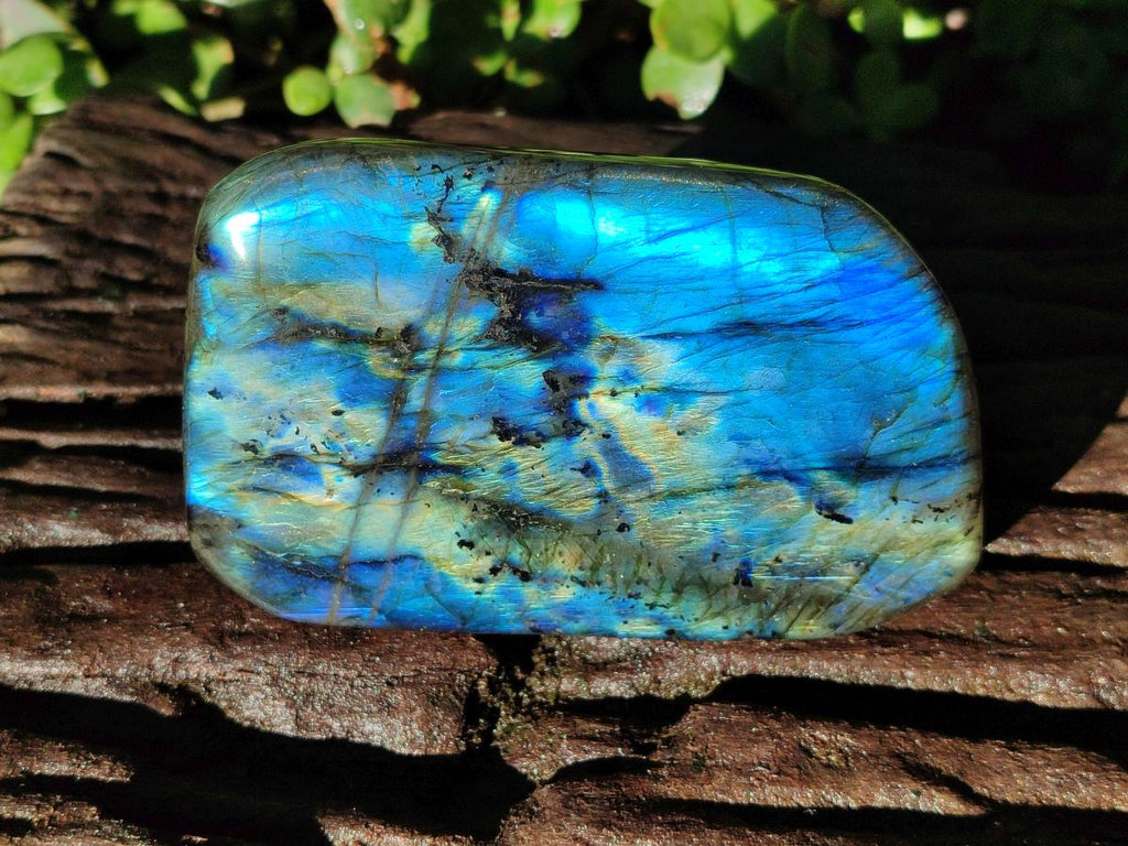 Polished Labradorite Standing Display Pieces x 3 From Madagascar - Toprock Gemstones and Minerals 