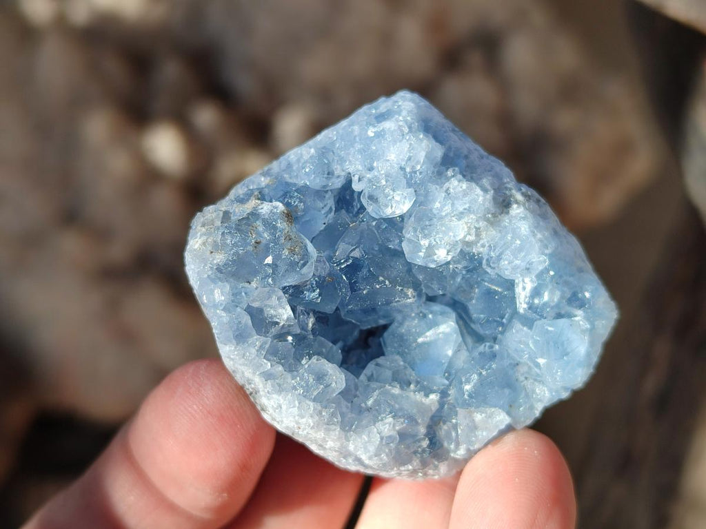 Natural Blue Celestite Specimens x 47 From Sakoany, Madagascar - Toprock Gemstones and Minerals 