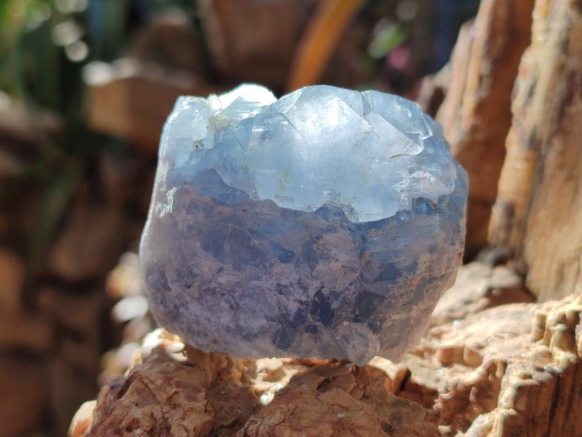 Natural Blue Celestite Specimens x 47 From Sakoany, Madagascar - Toprock Gemstones and Minerals 