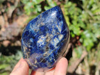 Polished Dumortierite Standing Display Pieces x 2 From Madagascar - Toprock Gemstones and Minerals 