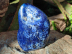 Polished Dumortierite Standing Display Pieces x 2 From Madagascar - Toprock Gemstones and Minerals 